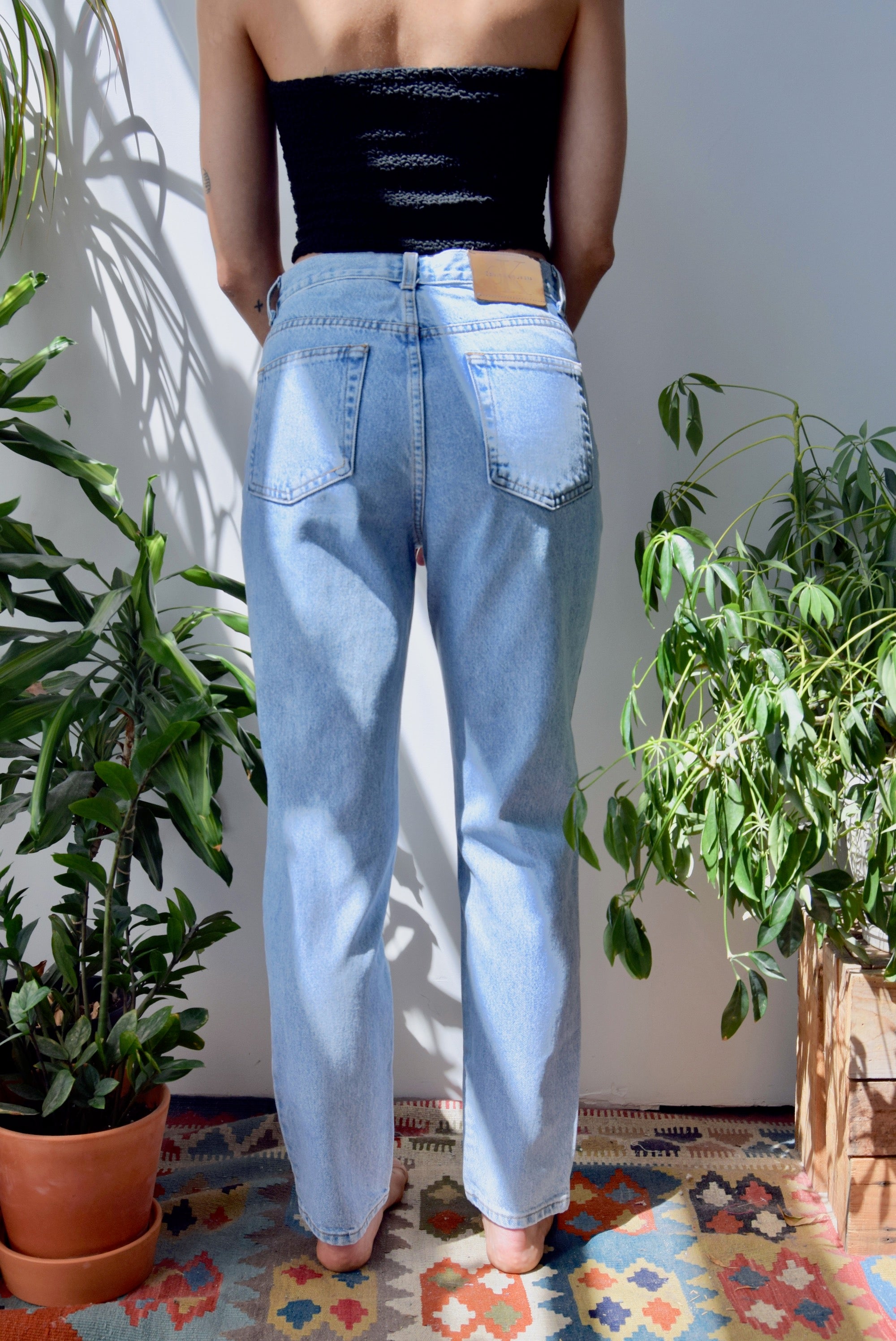 "Calvin Klein" Light Wash Jeans