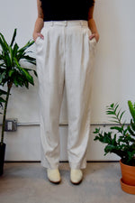 Linen Gingham Pants