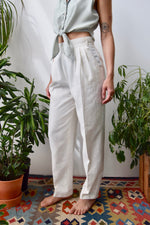 Cream Trousers