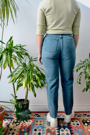 Nineties Green Mom Jeans