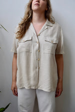 Woven Safari Blouse