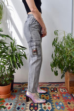 Vintage Stonewash Cargo Jeans