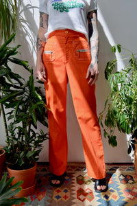Seventies "Sears JR Bazaar" Orange Trousers
