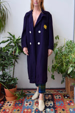 Fifties Naval Academy Wool Robe