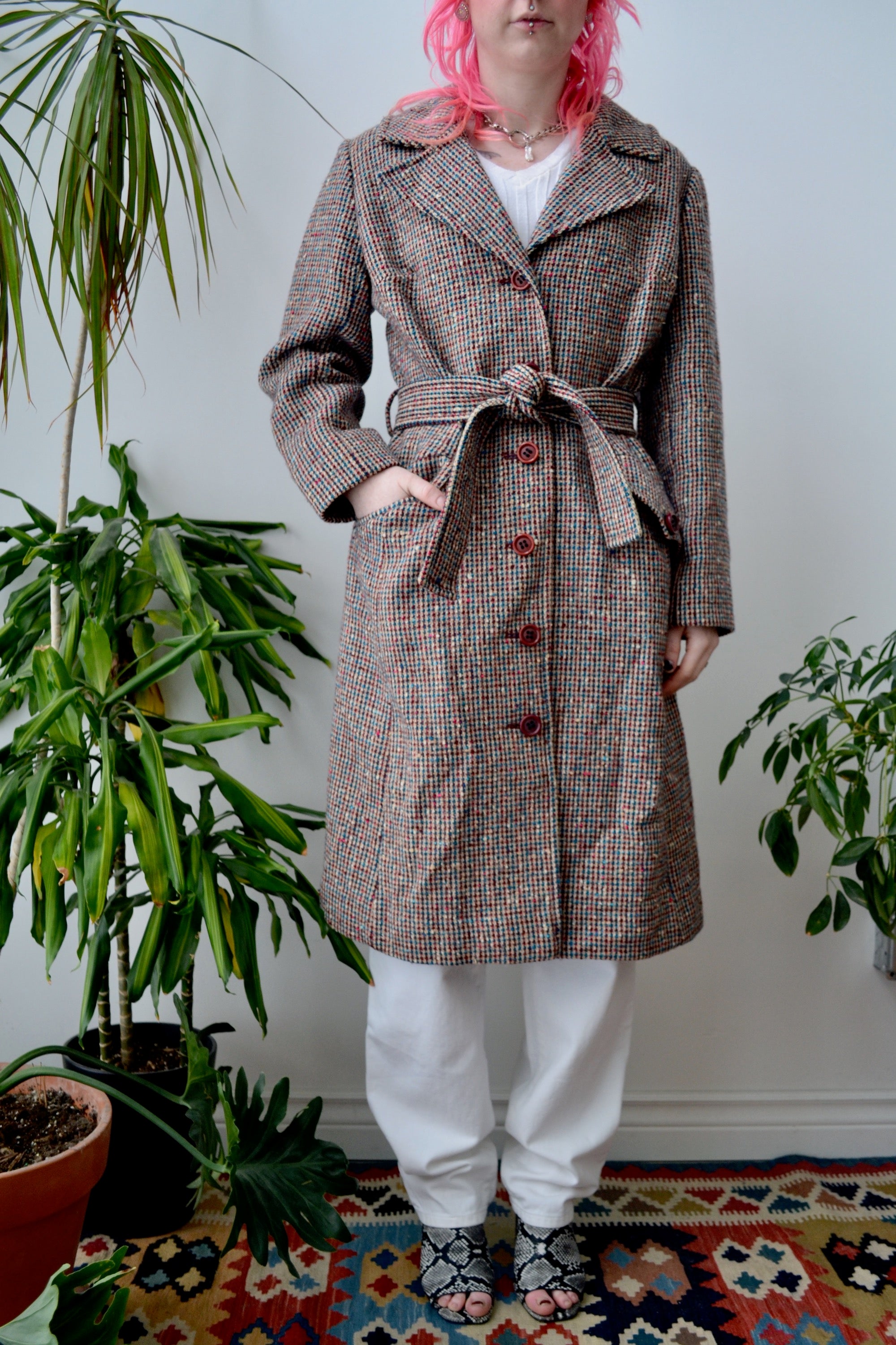 Tweed Pendleton Coat