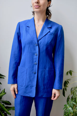 Luxury Cobalt Suit