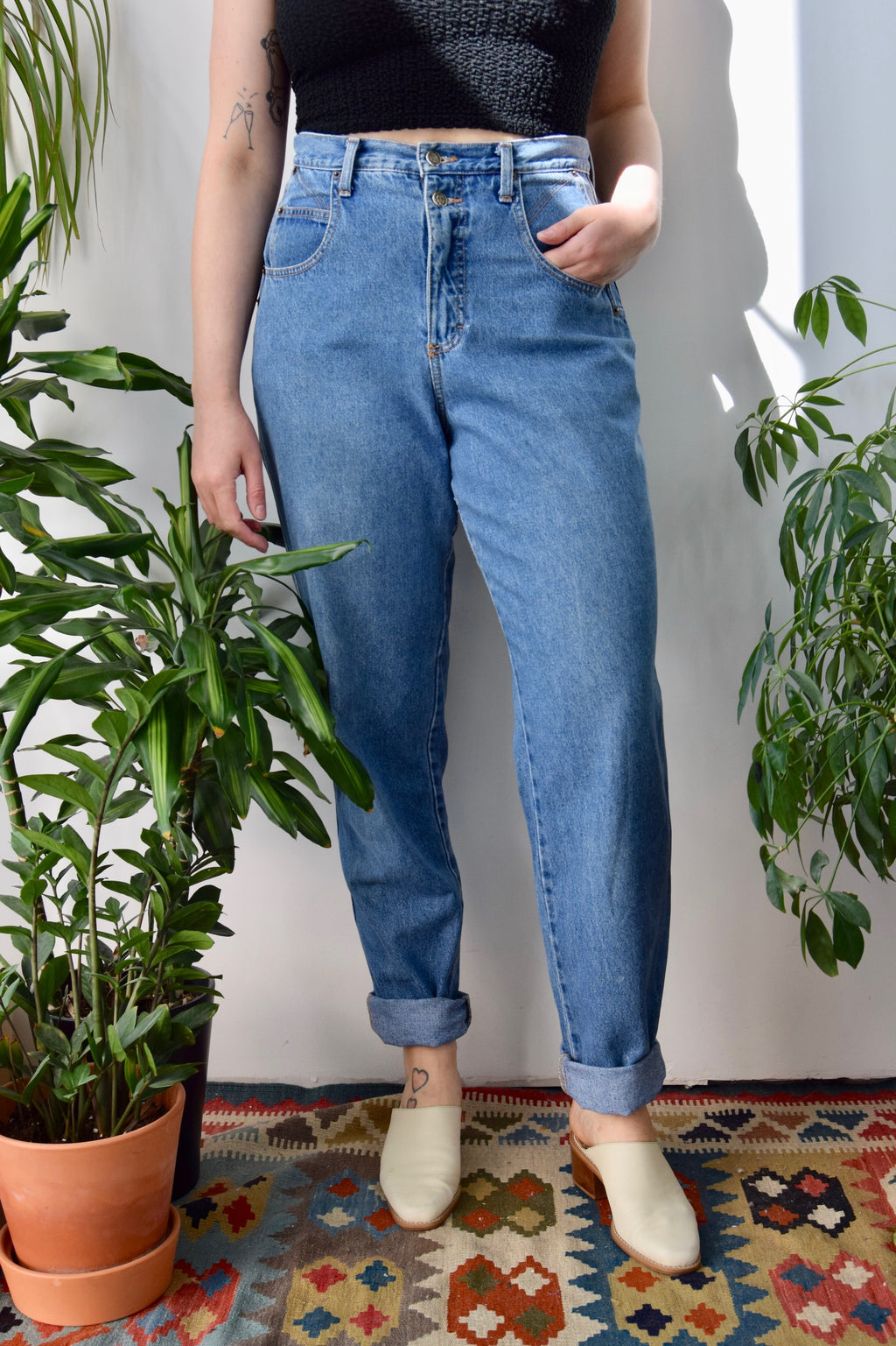 Real Comfort Mom Jeans