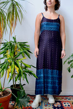 Embroidered Silk Dress