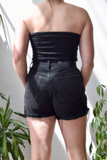 Calvin Klein Black Cord Shorts