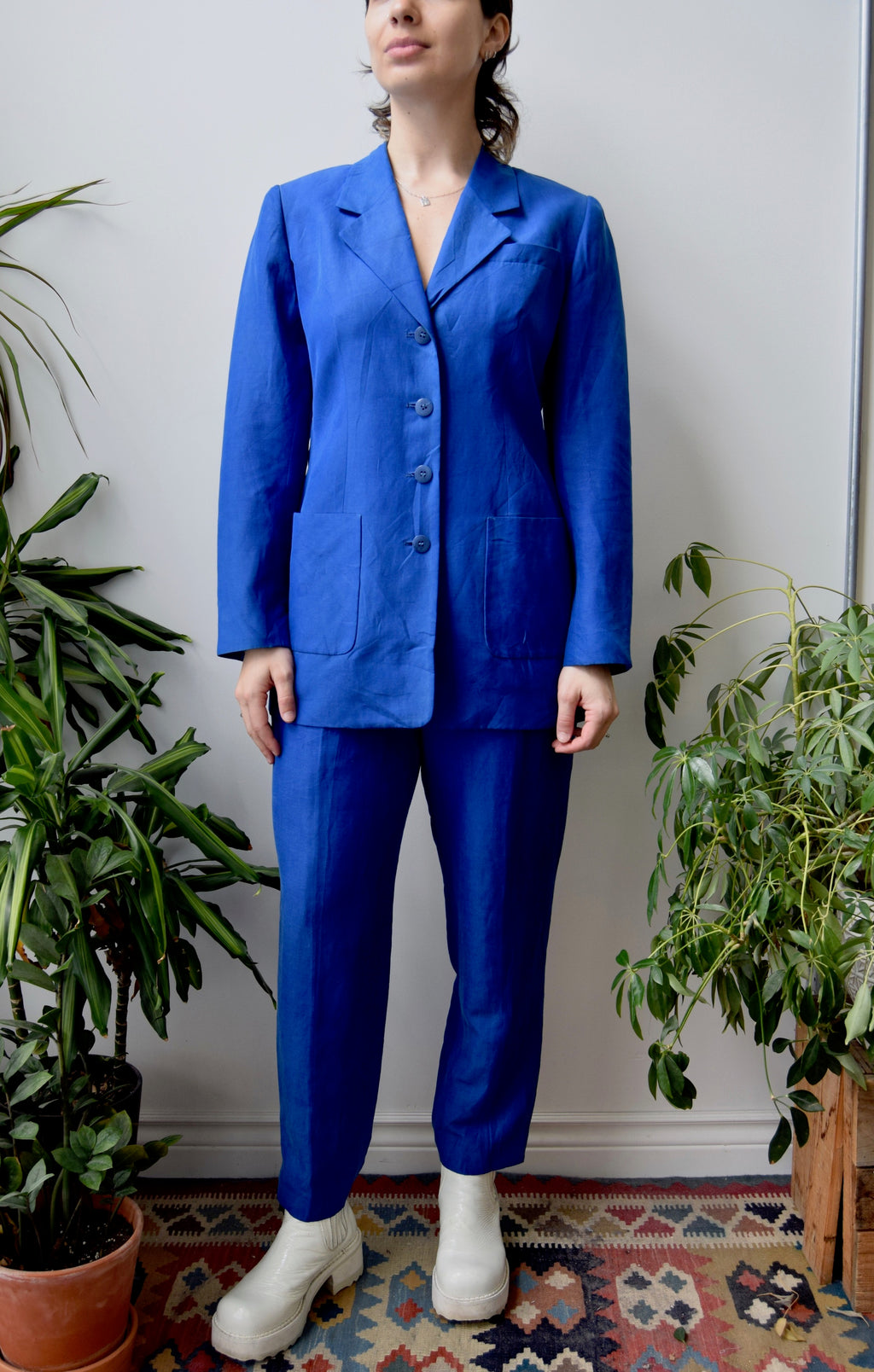 Luxury Cobalt Suit