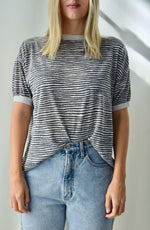 Diane Von Furstenberg Soft Striped Tee