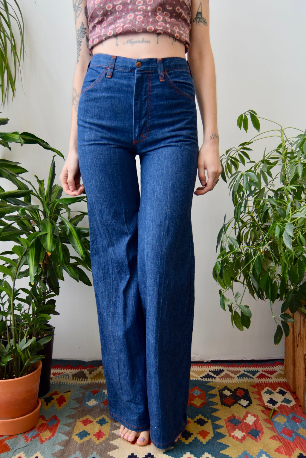 Seventies Wrangler Star Flared Jeans