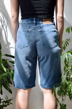 Washed Blue Denim Jorts