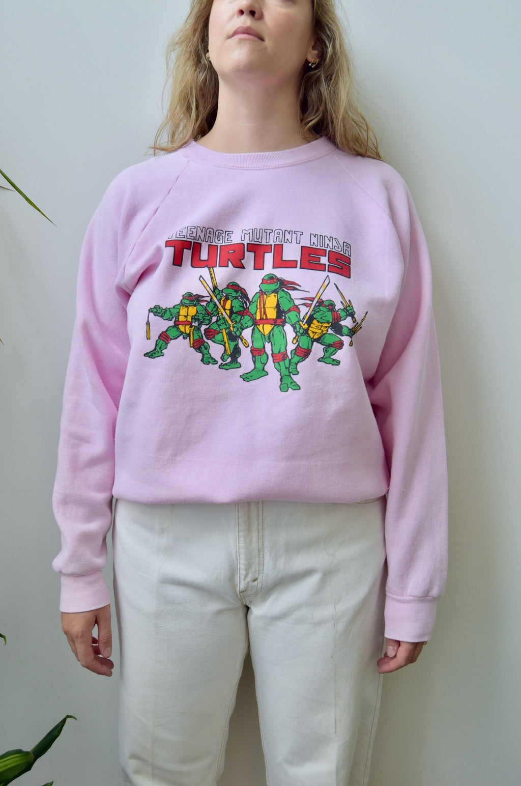 BB Pink Bootleg TMNT Sweatshirt