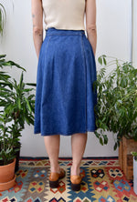 Seventies "Levis" Denim Wrap Skirt