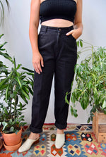 Classic Black Gitano Mom Jeans