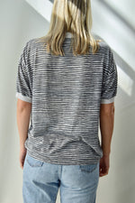 Diane Von Furstenberg Soft Striped Tee