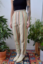 Textured Citrus Trousers