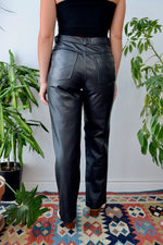 Leather Ranch Pants