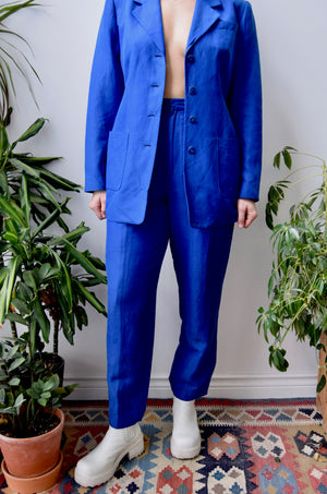 Luxury Cobalt Suit