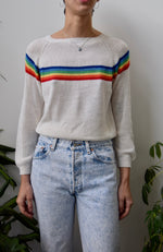 That Rainbow Stripe Sweater