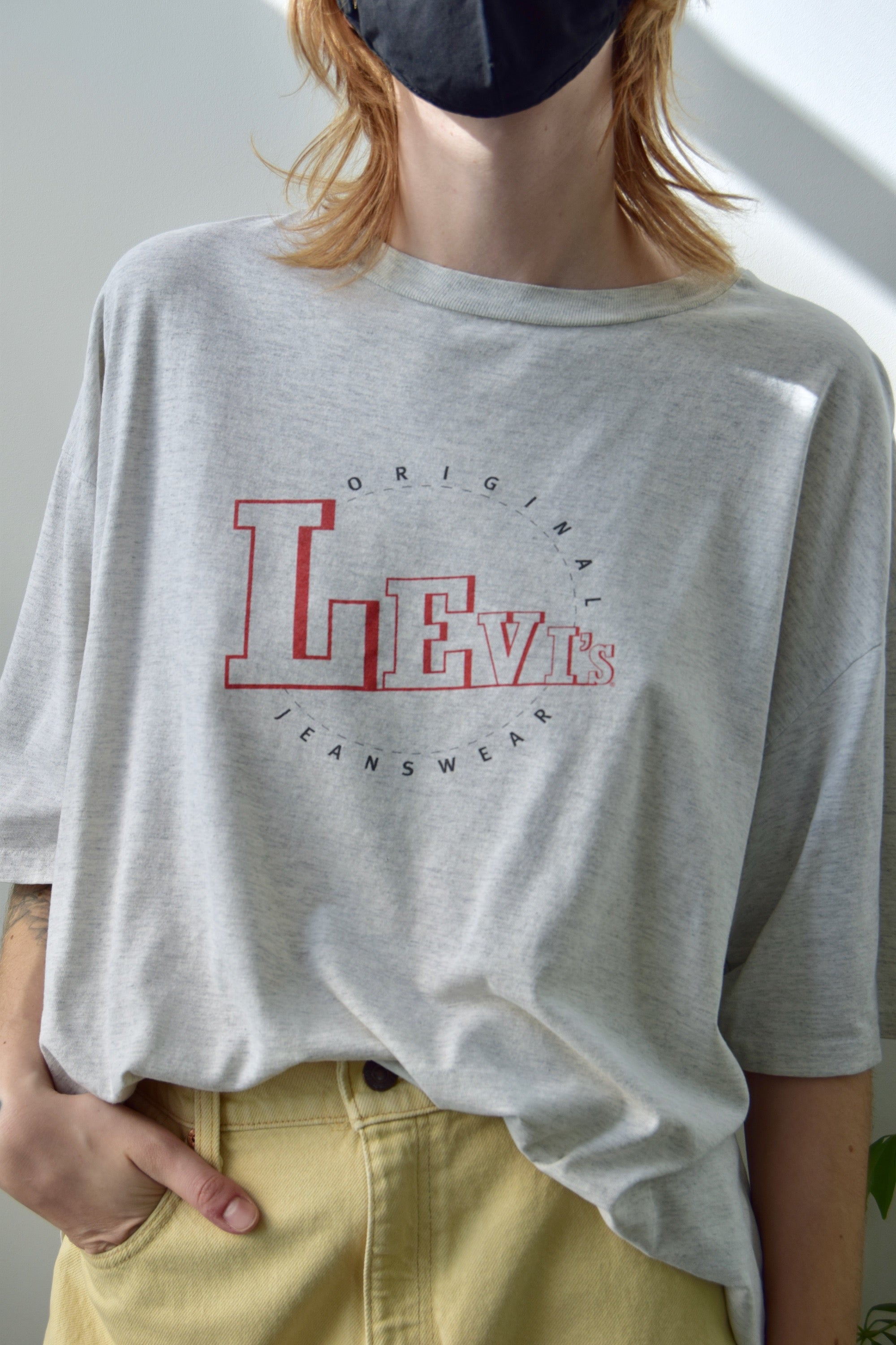 Heathered "Levis Original Jeanswear" T-Shirt