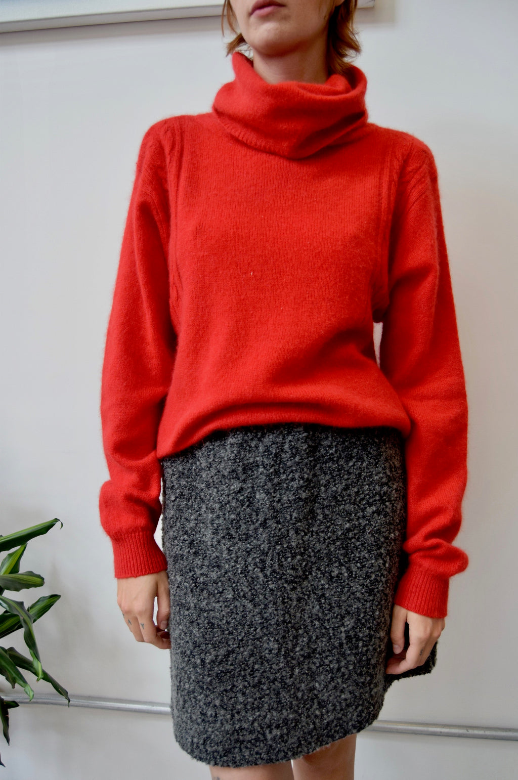 1980's Angora Blend Turtleneck