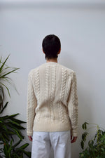 Shetland Cable Knit Sweater