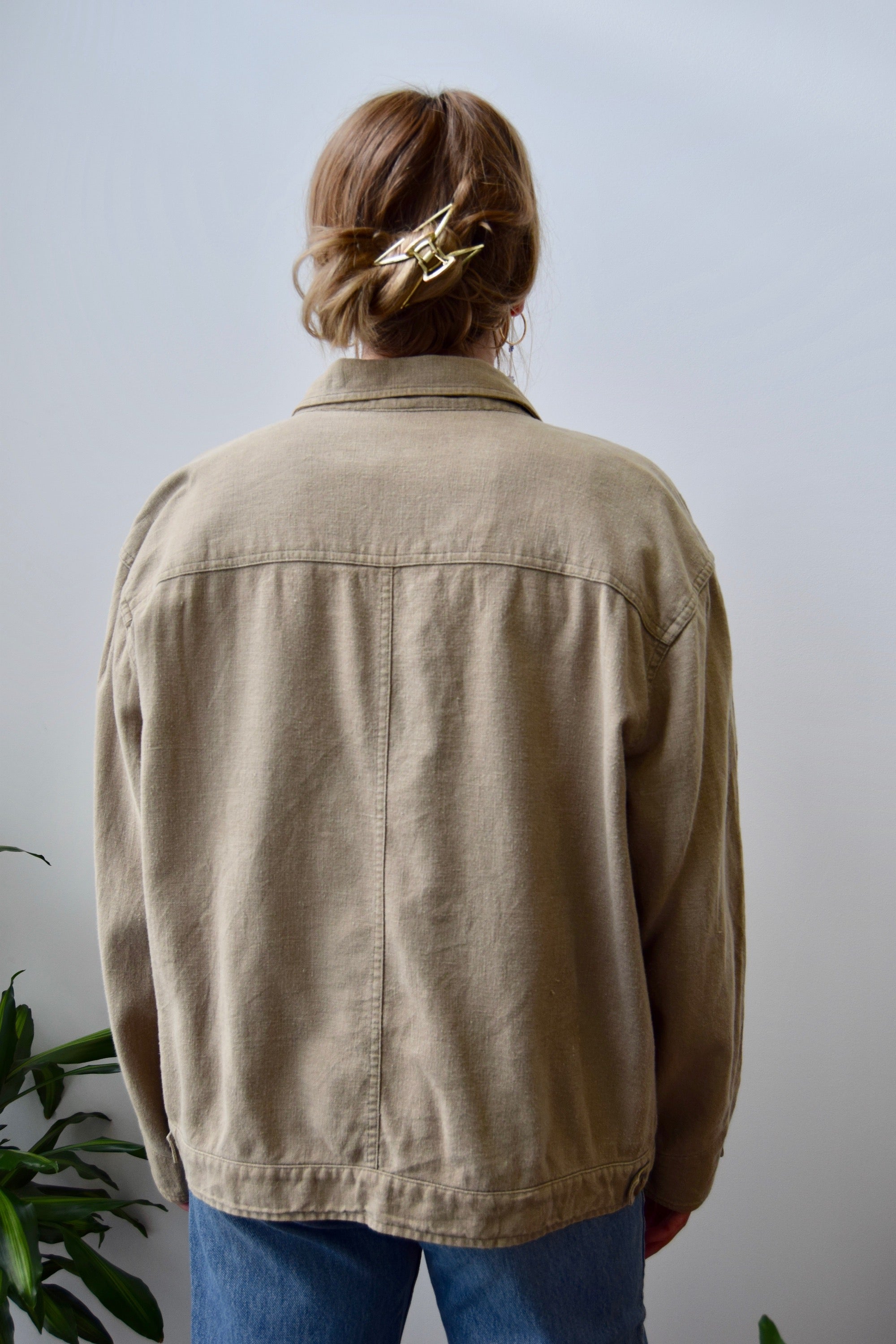 Wheat Linen Jacket