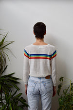 That Rainbow Stripe Sweater