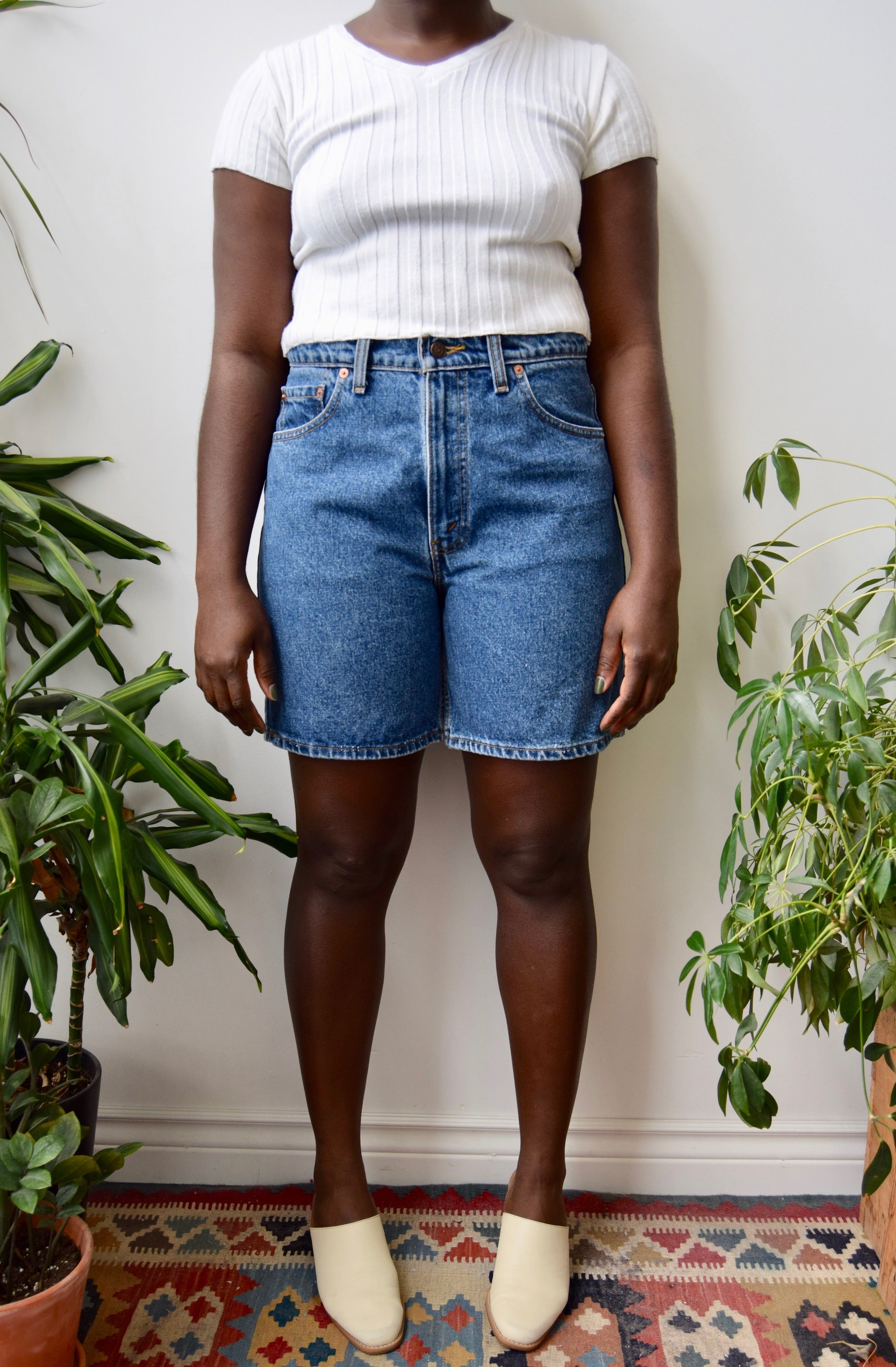 Levis 550 Denim Shorts