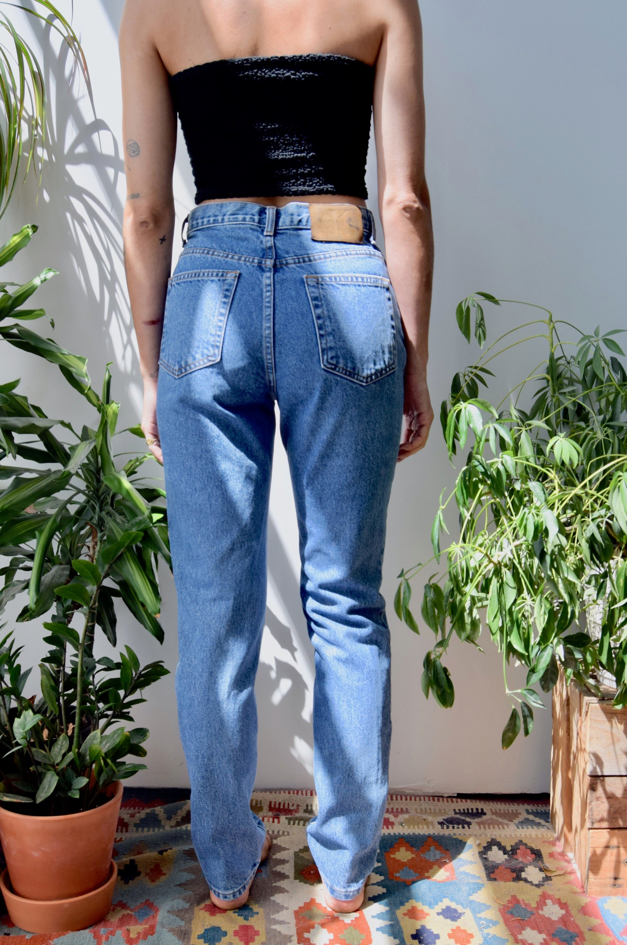 90s Calvin Klein Mid Wash Jeans