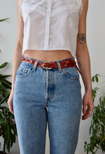 Guitar Pick Braided Belt