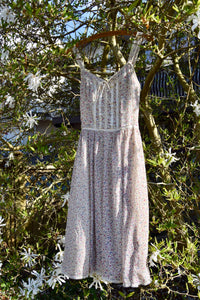 1970's Vintage "Gunne Sax" Wildflower Peasant Dress