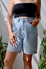 High Waisted Denim Shorts