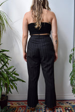 The Perfect Wool Striped Pants