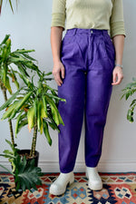 Nineties Purple Jeans