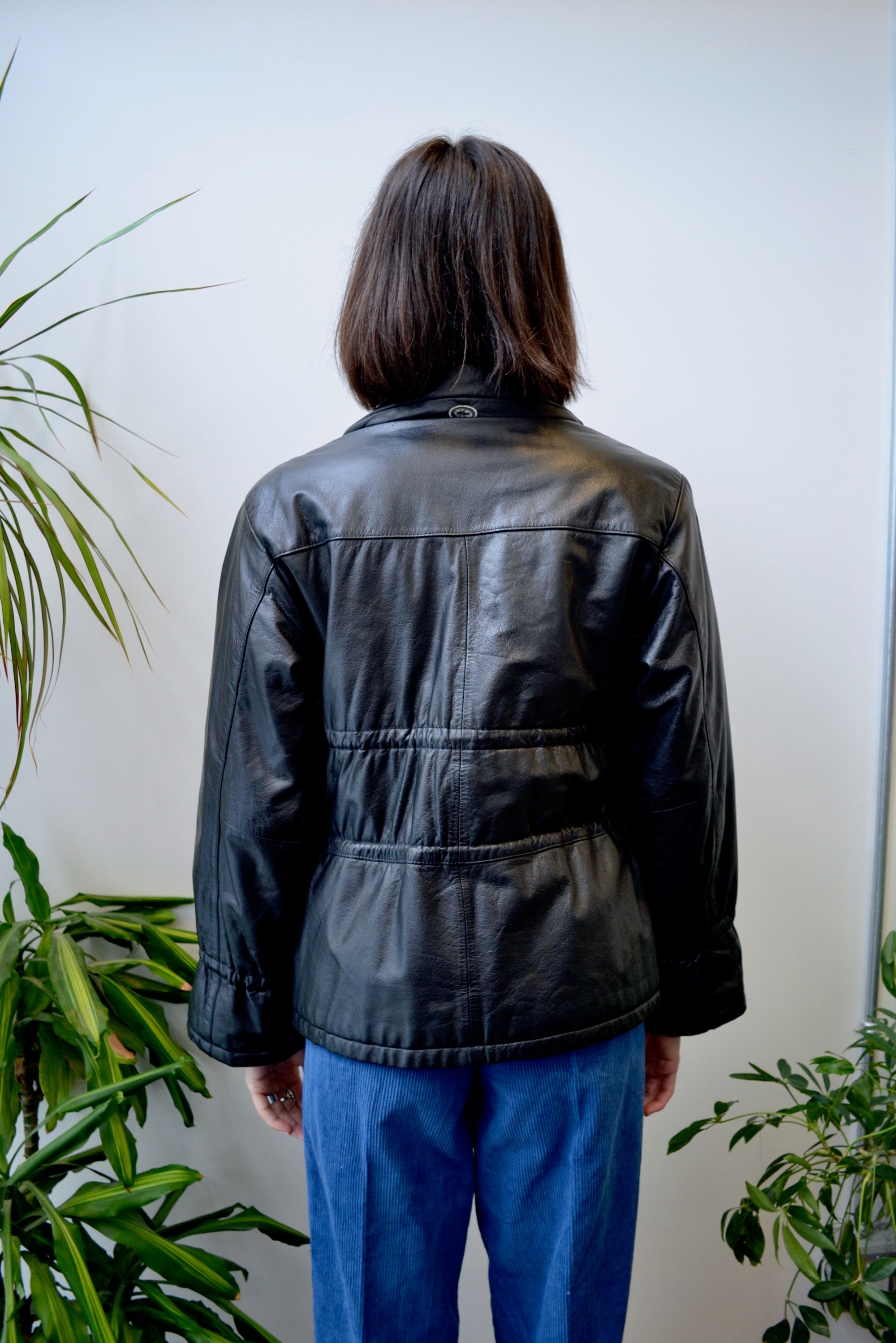 Leather Athleisure Jacket