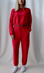 Community "Scissor Happy" Magenta Sweatsuit