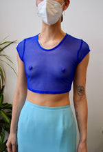 Electric Blue Rave Top