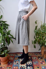 Cloudy Wool Skirt