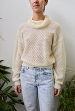 Ivory Designer Turtleneck