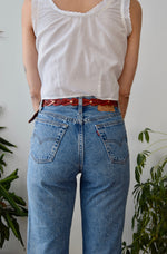 Guitar Pick Braided Belt