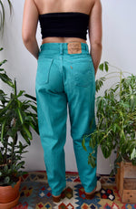 Teal Levis 560 Jeans