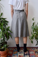 Cloudy Wool Skirt