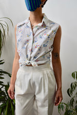 Seventies "Miss Holly" Floral Top