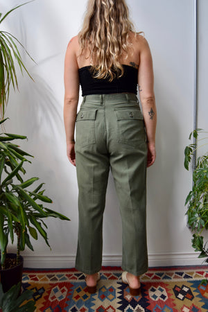 Olive Army Trousers