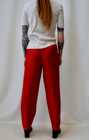 Poppy Silk Trousers