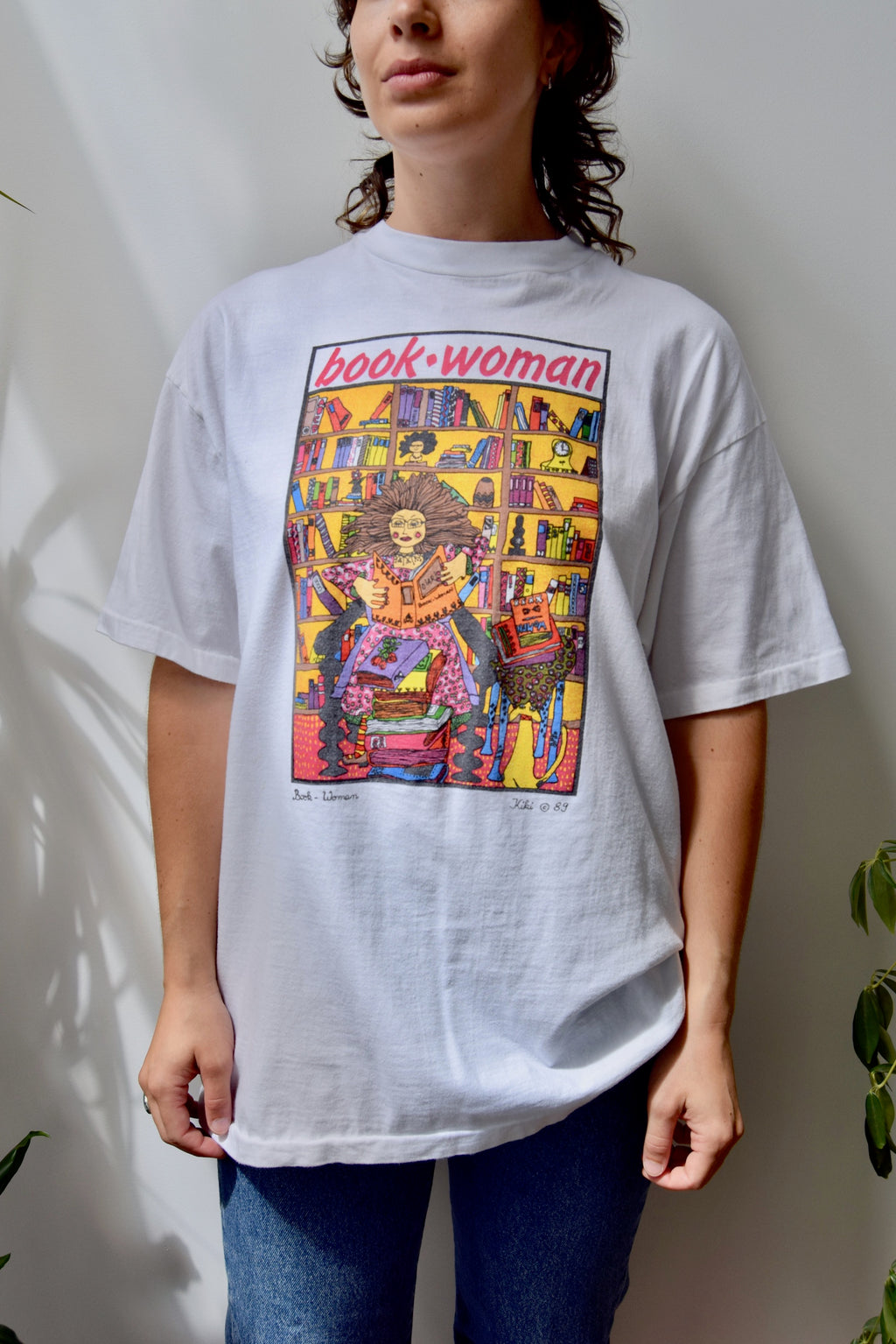 Book Woman Tee