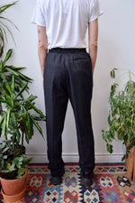 Charcoal Wool Trousers